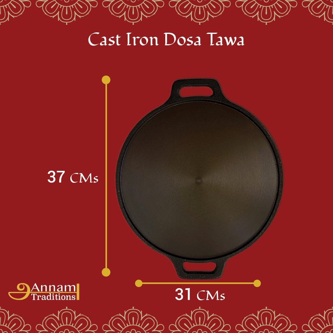 Cast Iron Dosa Tawa