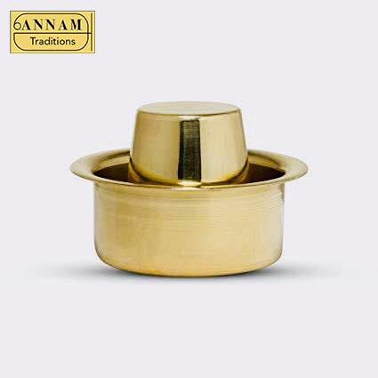 Brass Coffee Davara Tumbler Set - Twin Pack