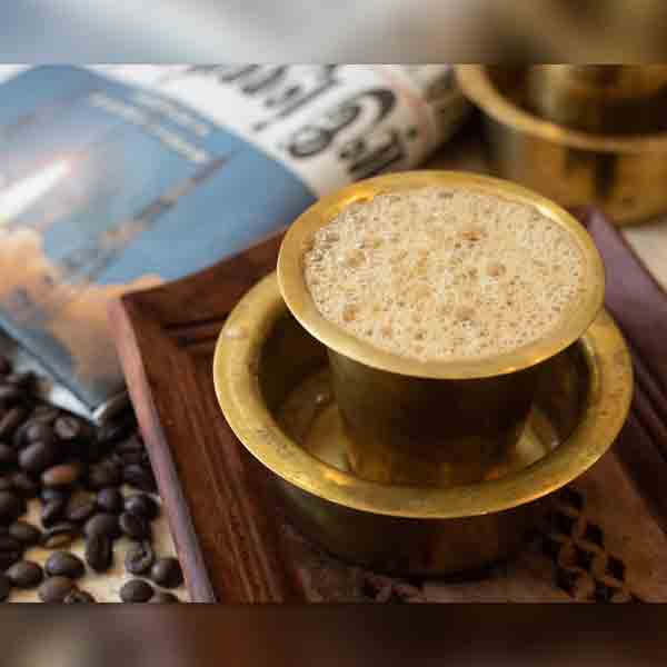 Brass Coffee Davara Tumbler Set - Twin Pack