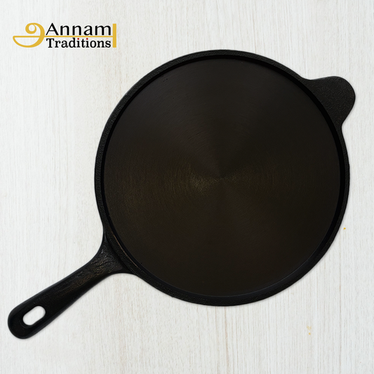 Cast Iron Dosa Tawa - Long Handle