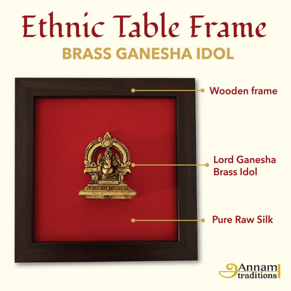 Lord Ganesha Ethnic Table Frame