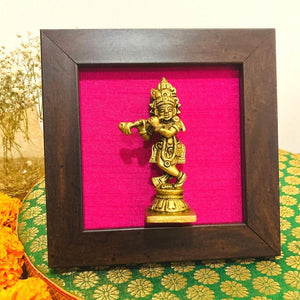 Lord Krishna Ethnic Table Frame