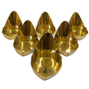 Brass Divine Lamp (Maada Vilakku) - Set of 6 - LARGE