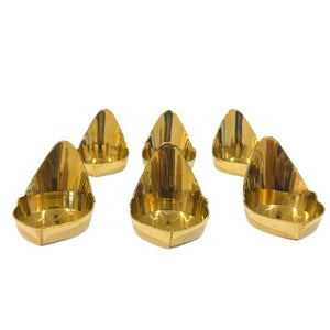 Brass Divine Lamp (Maada Vilakku) - Set of 6 - LARGE