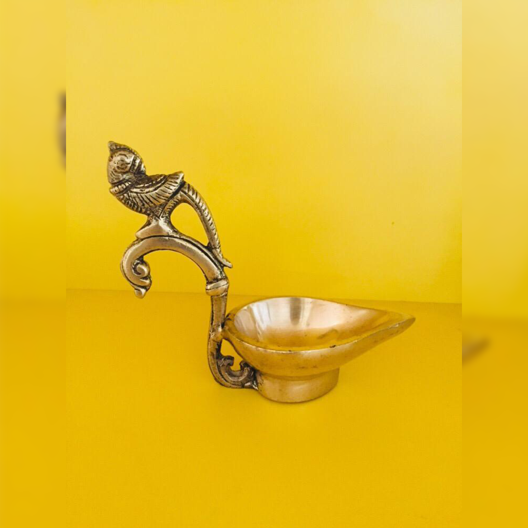 Brass Annam Diya/Lamp ( Set of 2)
