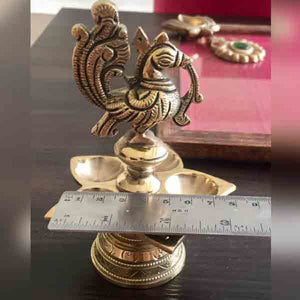 Brass Annapakshi Diya/Lamp (5Slots)