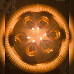 Brass Kolam Lamp (Vilakku)