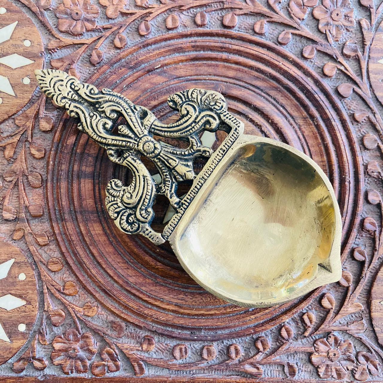 Ethnic Brass Arathi Spoon - Small